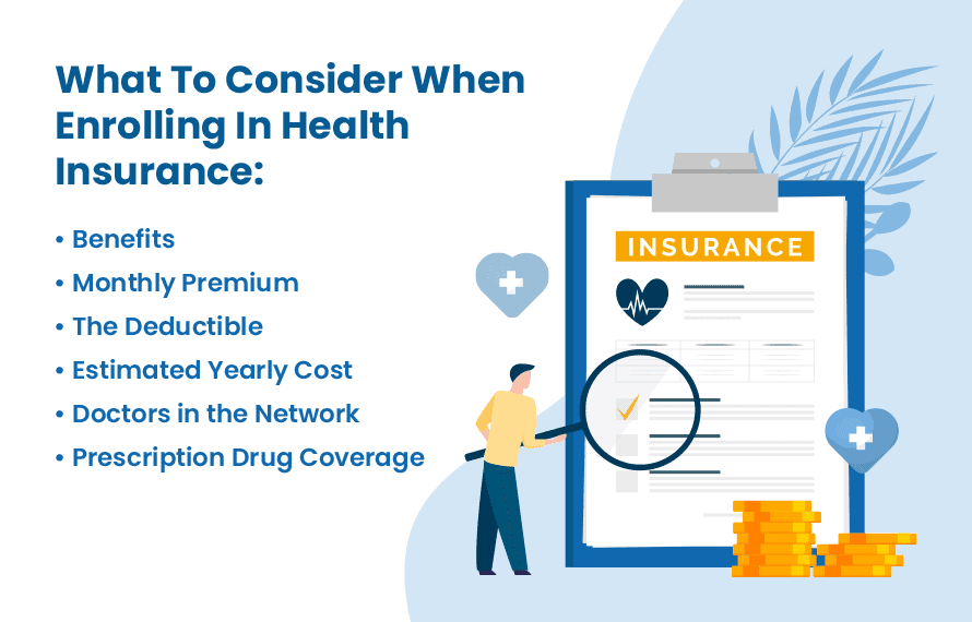 Enrolling in health insurance